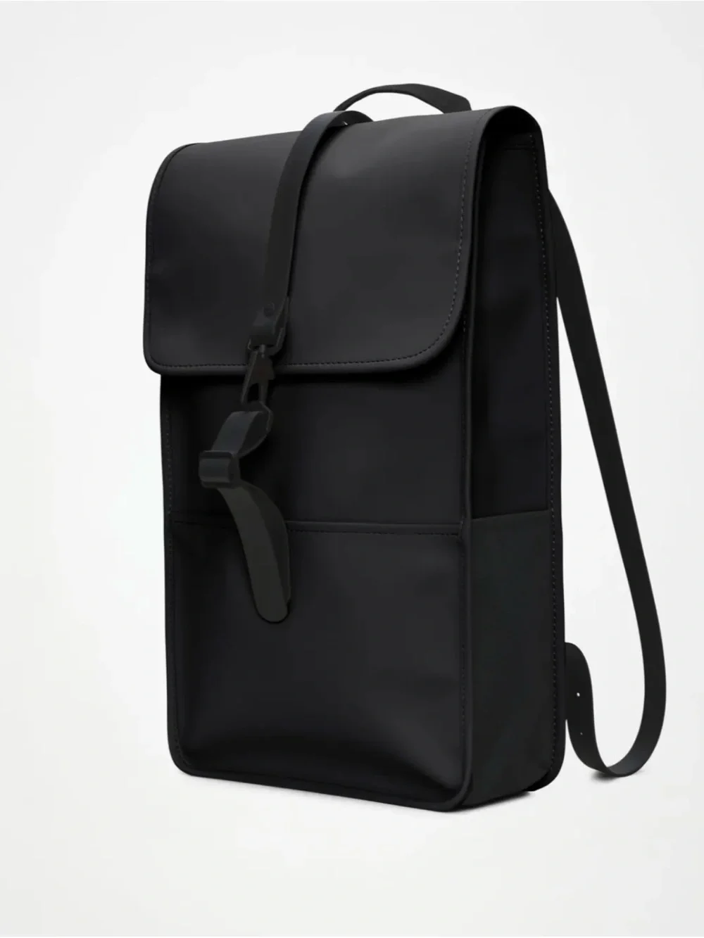 Rains W3 flap magnetic waterproof backpack in black NWT